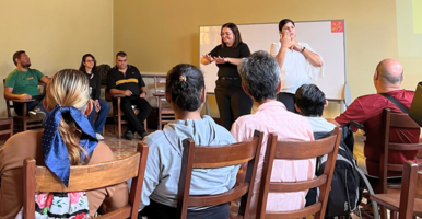 Foto del profesor Federico Andreu Guzmán tomada de Amnistia Internacional