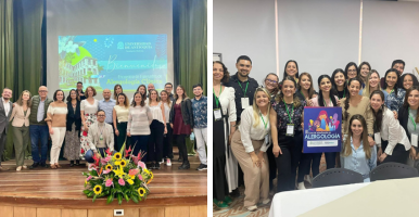 Niños y niñas disfrutando de las actividades pedagógicas del Museo de la Vida