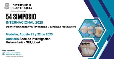 ¡Próximamente! 54° Simposio Internacional de Odontología