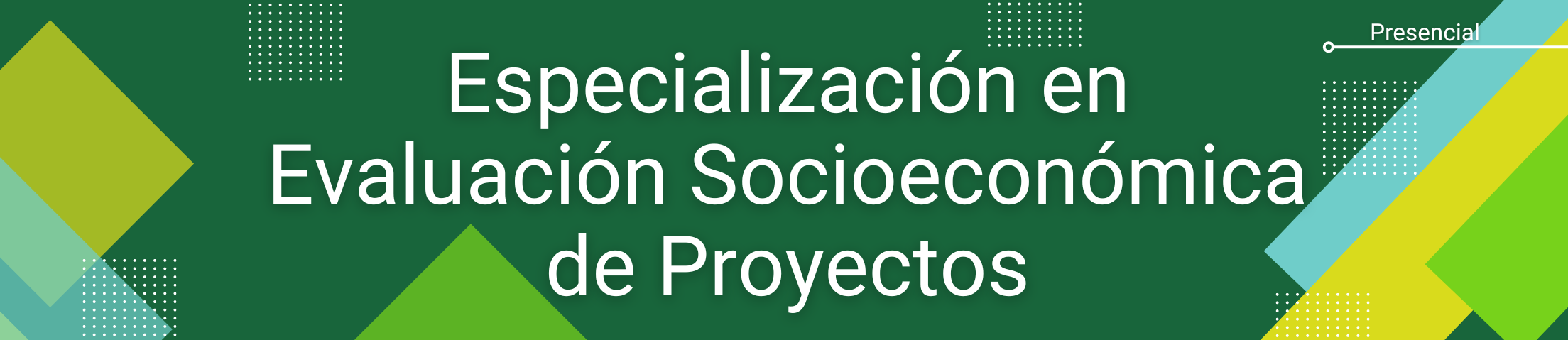 especializacion en evaluacion socioeconomica