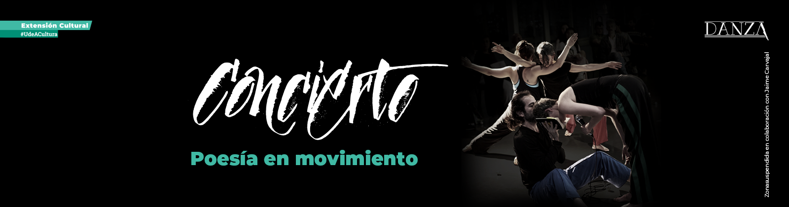Zonasuspendida presenta. Concierto, poesía en movimiento