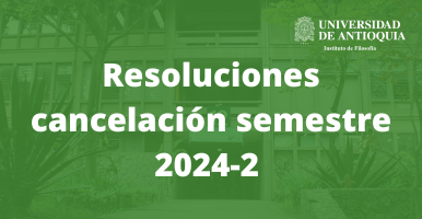 comunicado consejo del Instituto de Filosofía