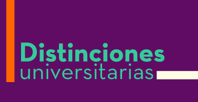 texto "hablemos de ciencia" fondo azul 