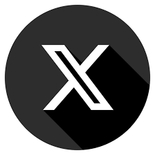 Ícono gratis de X Twitter logo on black circle | FreeImages