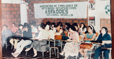 Mural por la dignidad de Asfaddes