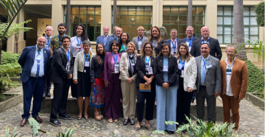 Universidad de Antioquia fortalece relaciones internacionales con la delegación de ABRUEM de Brasil