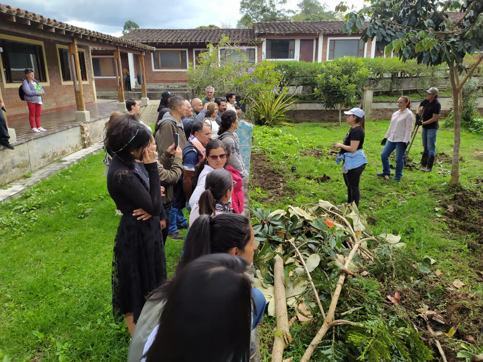 Foto huerta Seccional Oriente