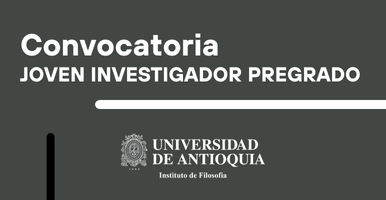 Convocatoria joven investigador pregrado
