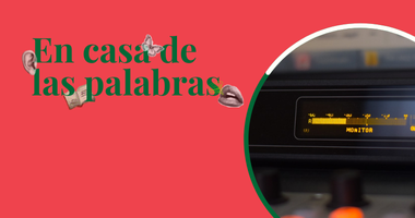 Imagen con texto en casa de las palabras