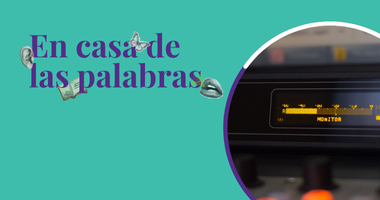 Imagen con texto en casa de las palabras