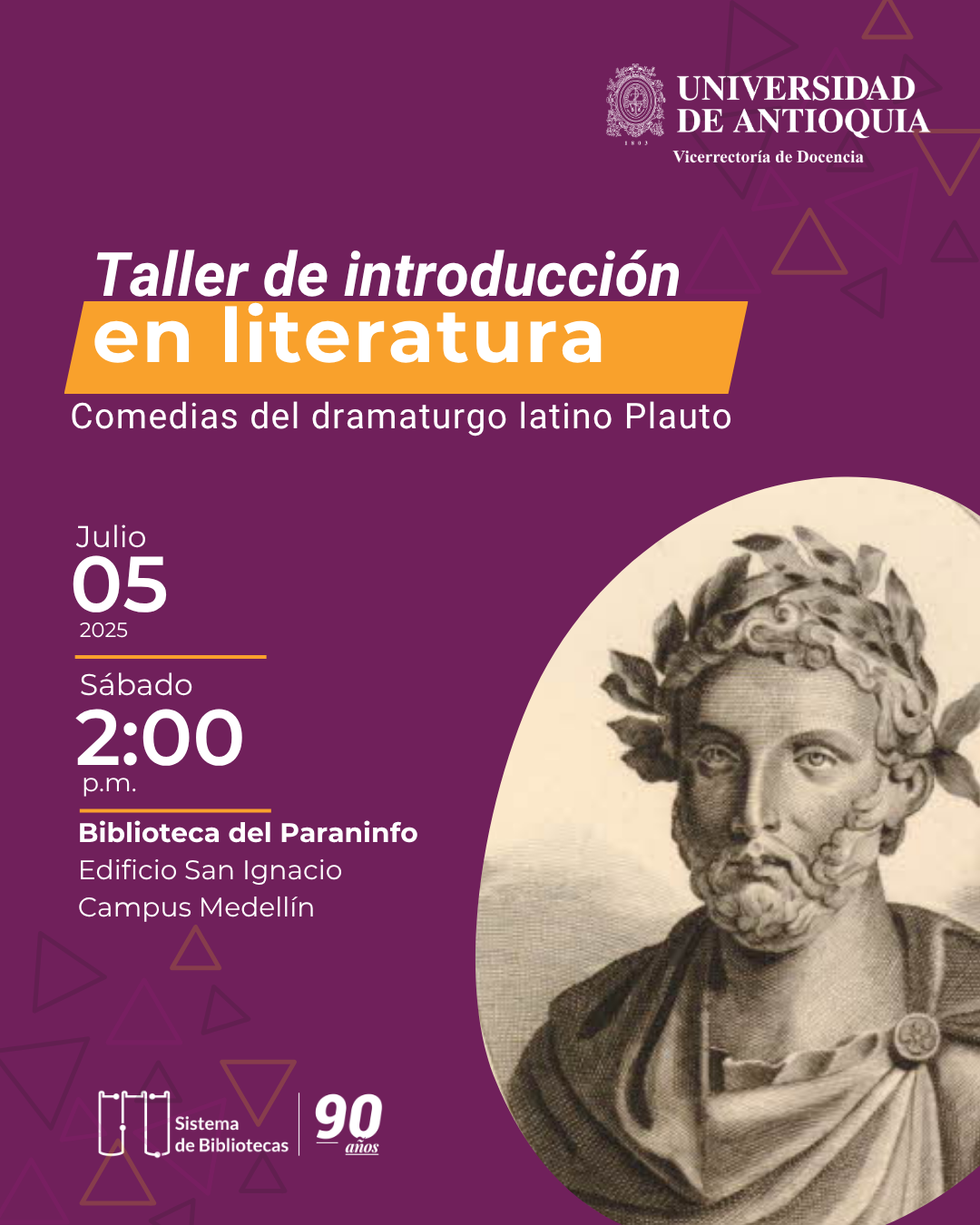 Imagen con título Taller de introducción en literatura