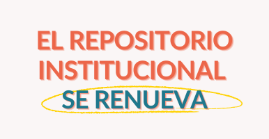 imagen con el texto: el repositorio institucional se renueva