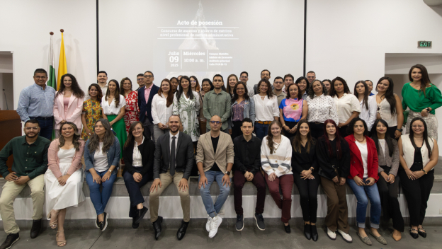 La UdeA recibió a 45 empleados que ganaron concurso de méritos en el nivel profesional