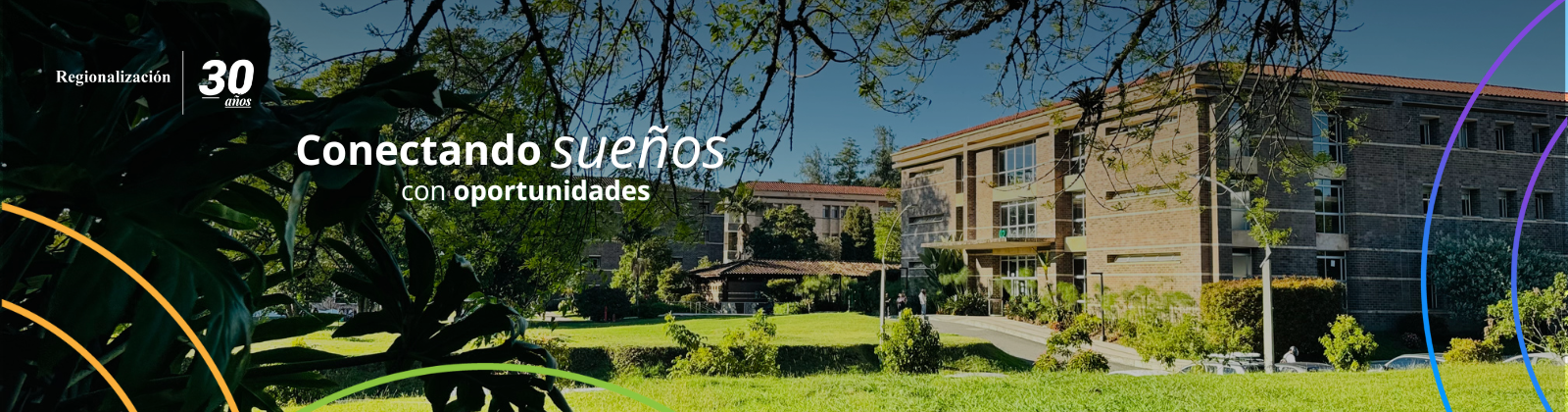 Vista panorámica del campus El Carmen de Viboral