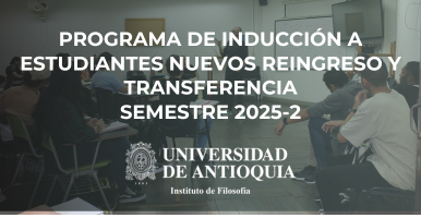 Programa de inducción a estudiantes nuevos, reingreso y transferencia semestre 2025-2