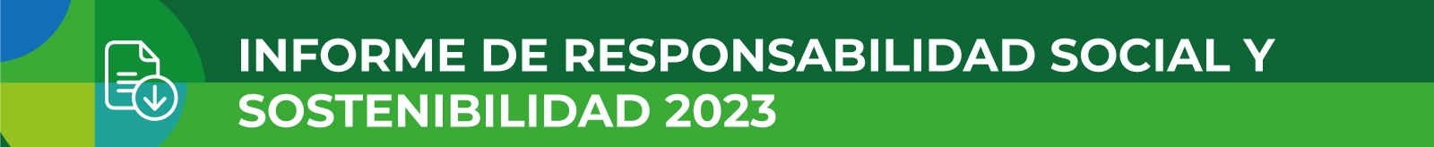 Informe de responsabilidad social y sostenibilidad 2023
