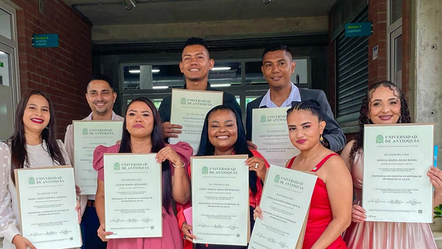 La UdeA le entregó al Urabá los primeros «gesis» formados en la región